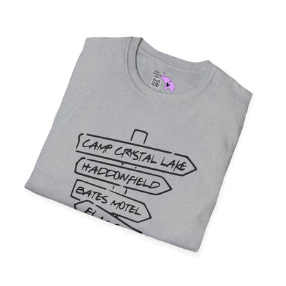 Horror Film Sign Adult T-shirt
