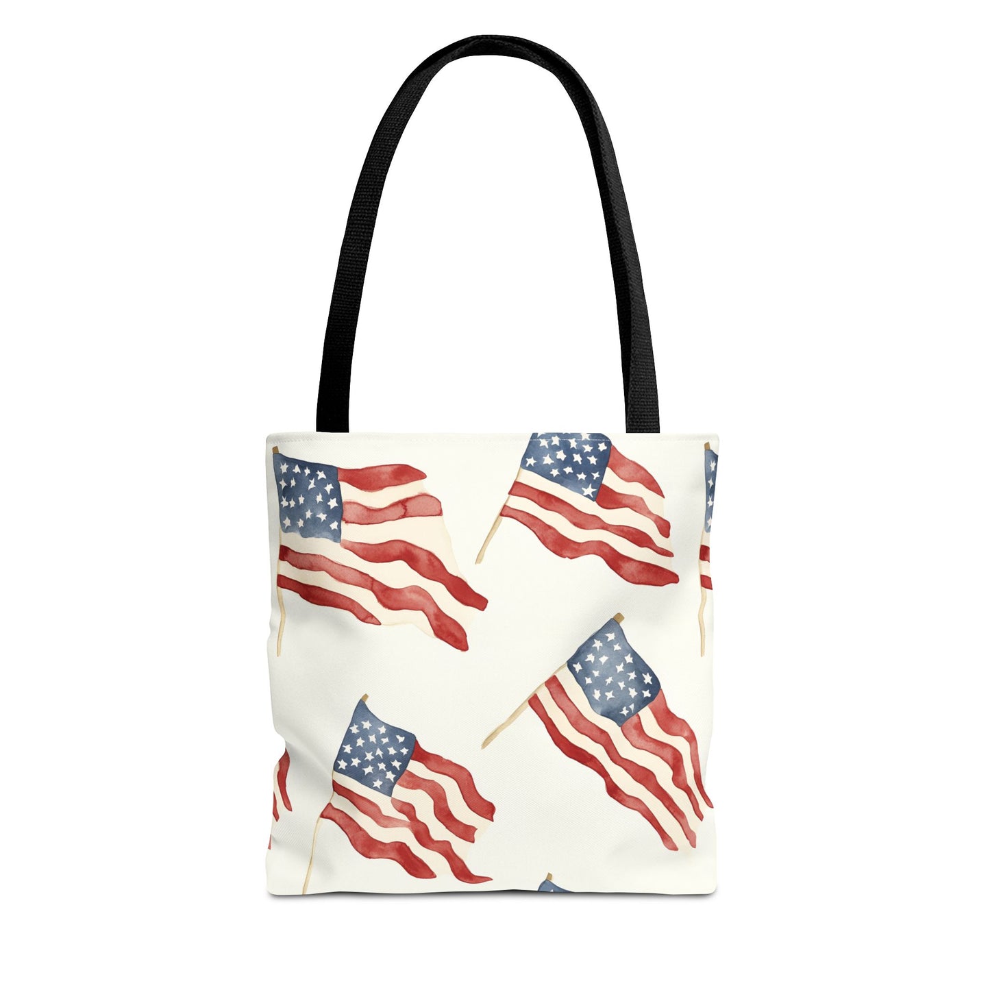Waves of Freedom Canvas Tote Bag