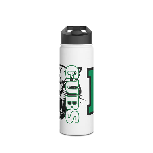 Brenham Cubs Mascot Stainless Steel Water Bottle