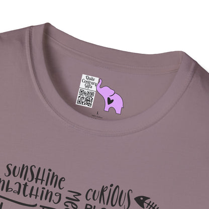 A Cat's Heart Adult T-shirt