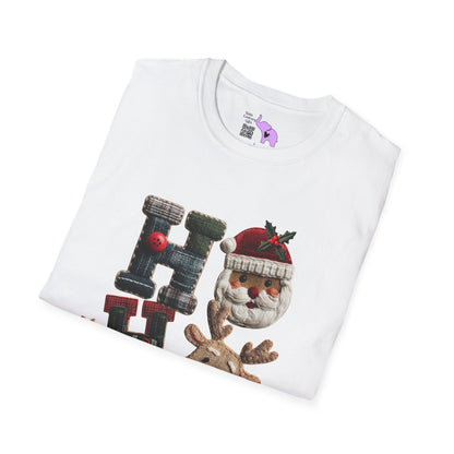 Ho Ho Ho Adult T-shirt