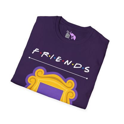 Friends; Peephole Adult T-shirt