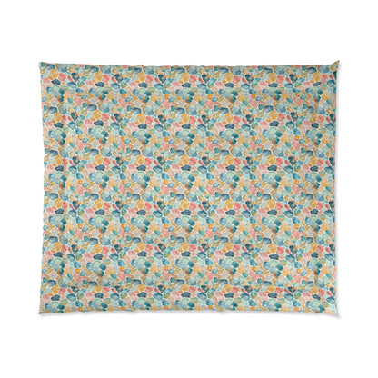 Ocean Pebble Drift Comforter