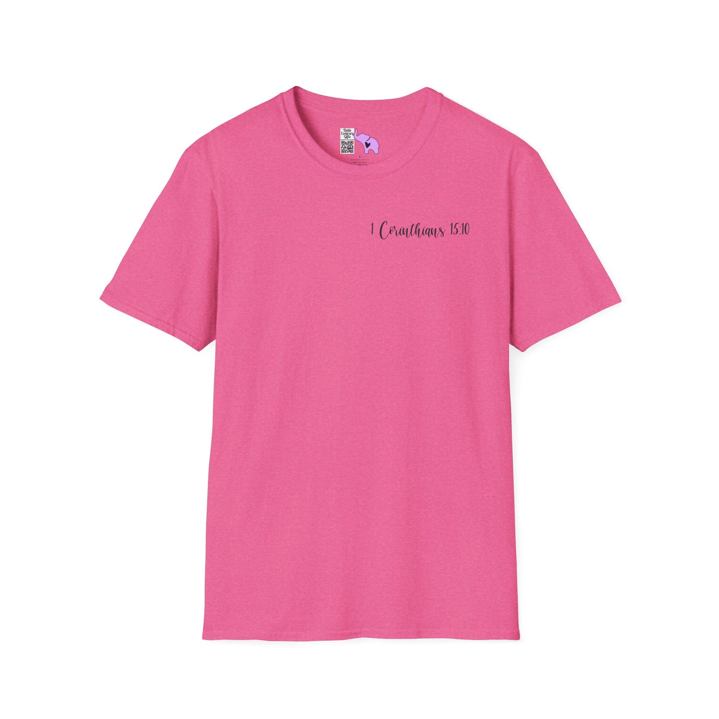 ""Try Jesus Not Me 1 Corinthians 15:10 Adult T-shirt