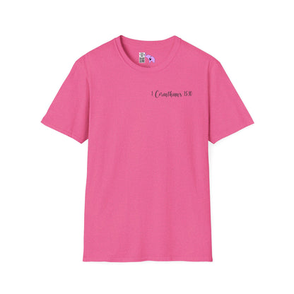 ""Try Jesus Not Me 1 Corinthians 15:10 Adult T-shirt