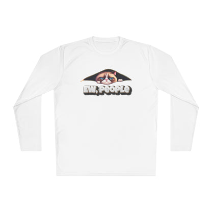 Ew People Grumpy Cat Adult Long Sleeve Tee