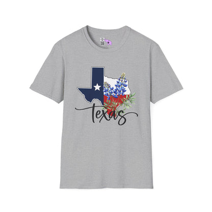 Texas Bluebonnets Adult T-shirt