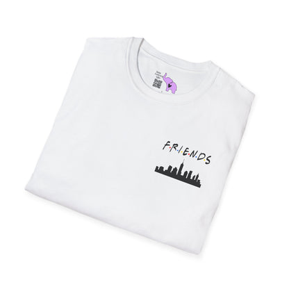 Friends; Dog Statue He'll Be There For You Adult T-shirt