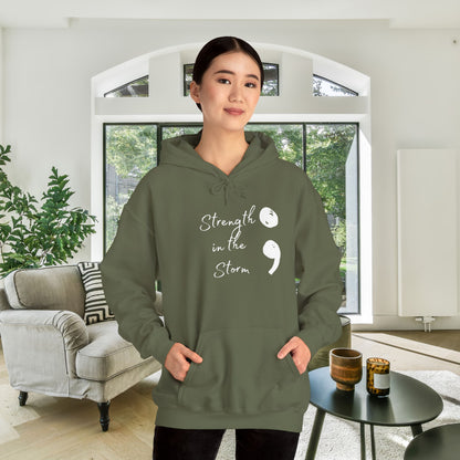 Strength In The Storm Heavy Blend™ Hooded Sweatshirt