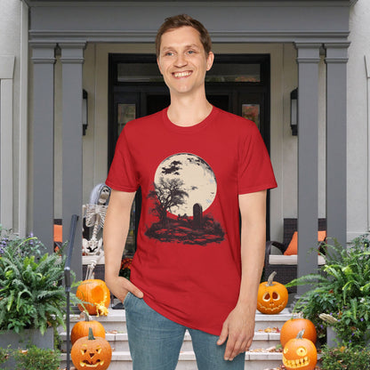 Halloween Grave Adult T-shirt