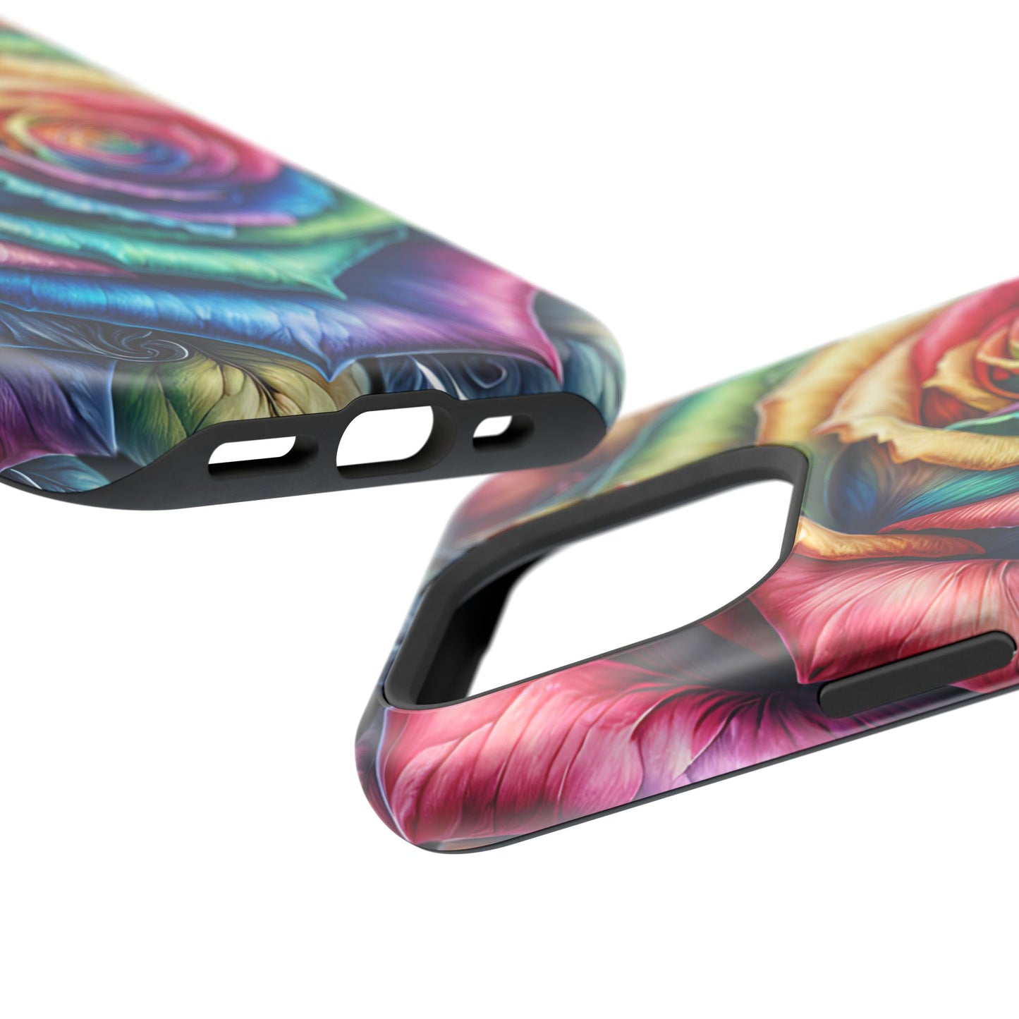 Colorful Rose MagSafe® Compatible Tough Case for iPhone