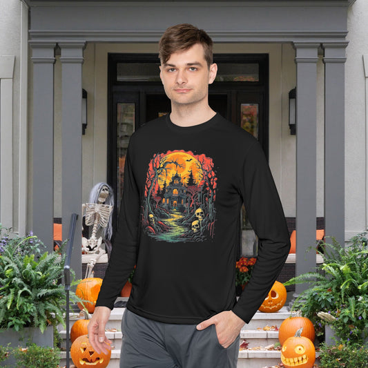 Creepy Cemetery 5 Adult Long Sleeve Tee