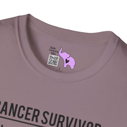 Cancer Survivor Nutrition Facts Adult T-shirt