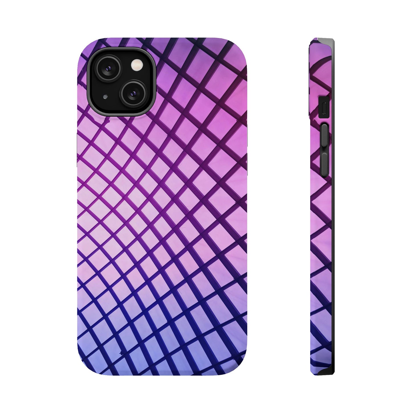Midnight Mist Mosaic MagSafe® Compatible Tough Case for iPhone