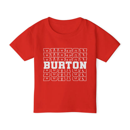 Burton (Stacked) Heavy Cotton™ Toddler T-shirt