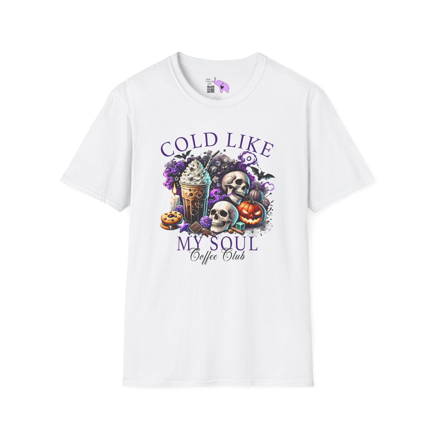 Cold Like My Soul Coffee Club Adult T-shirt