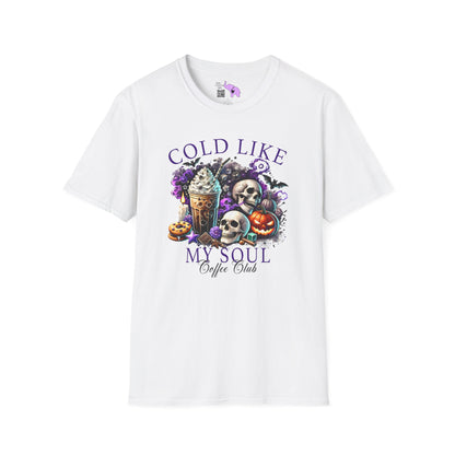 Cold Like My Soul Coffee Club Adult T-shirt