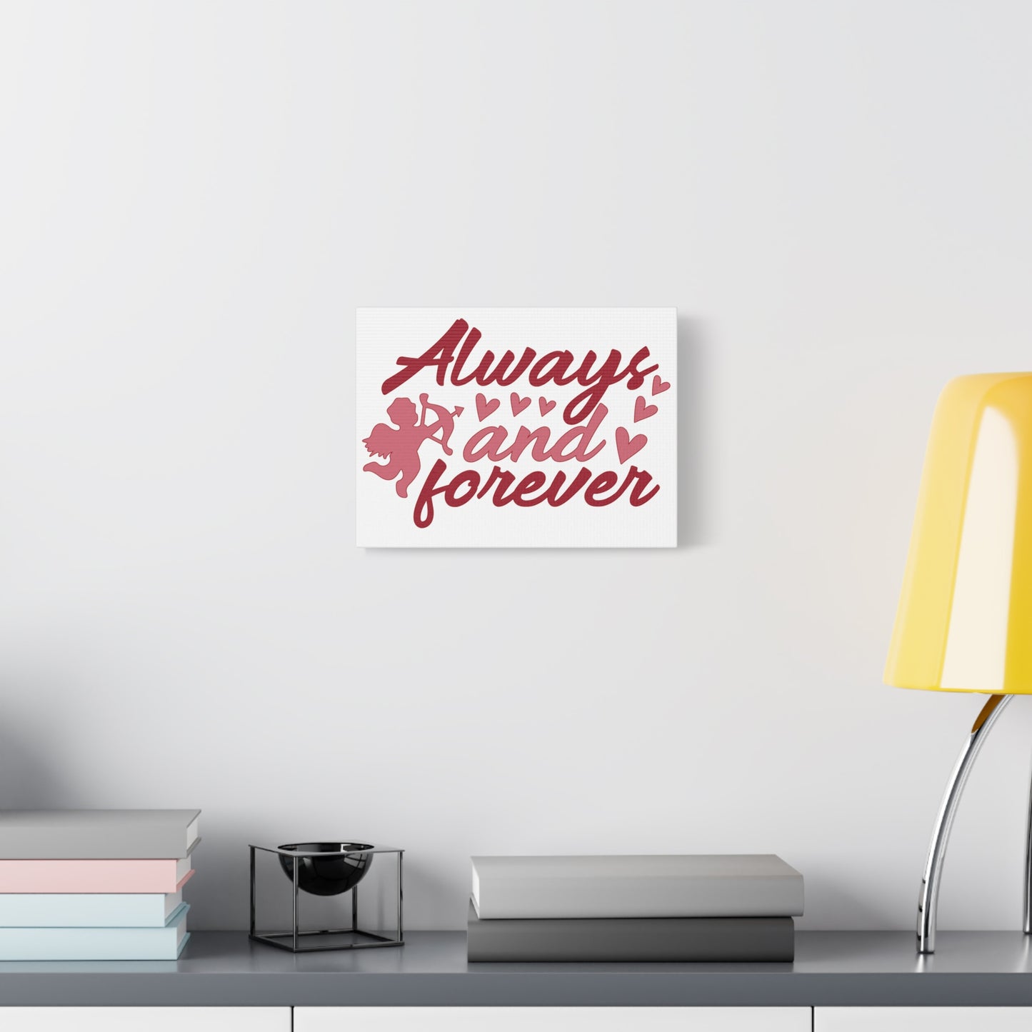 Always and Forever (Cupid) Canvas Art
