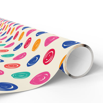 Doodle Dots Wrapping Paper