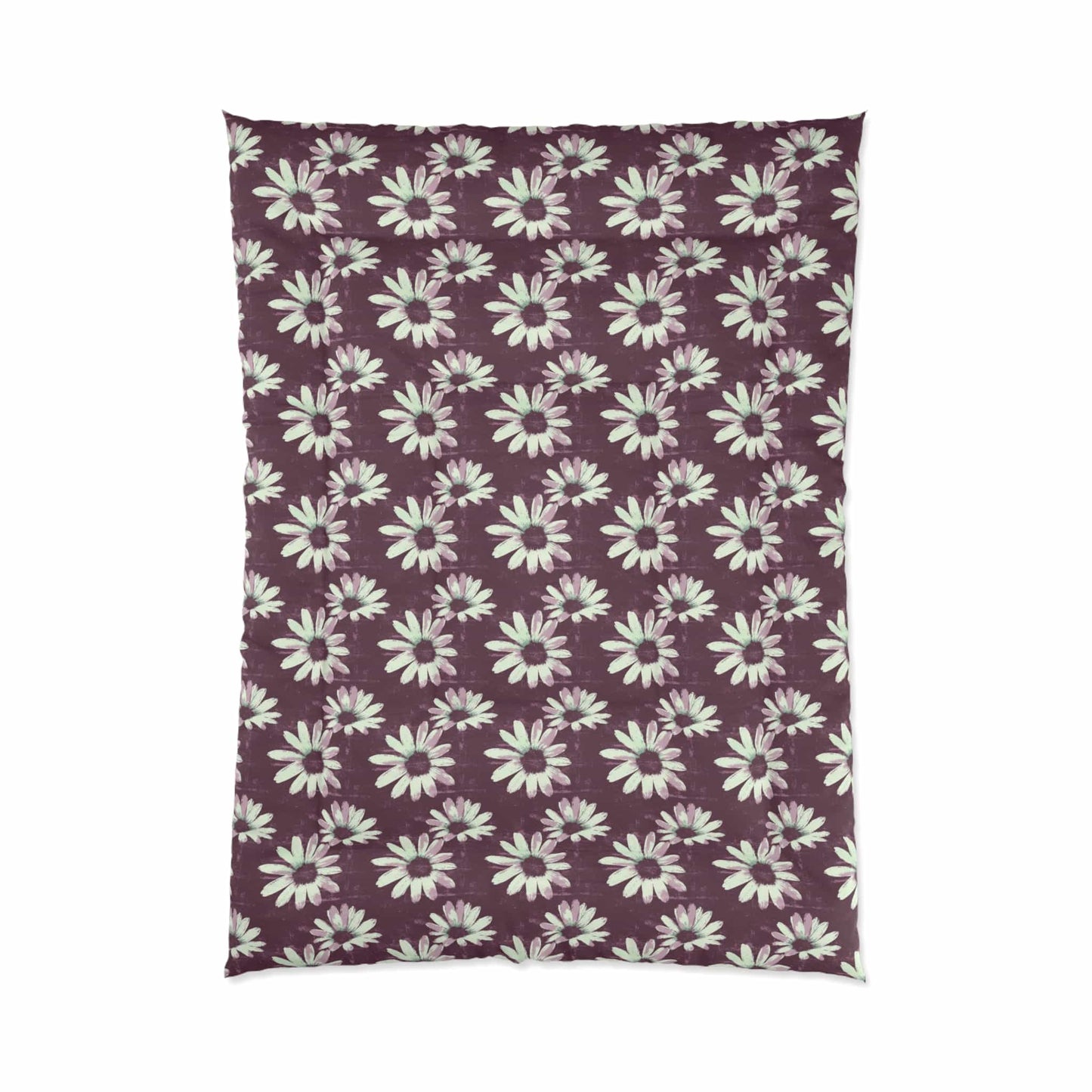 Purple Tide Petals Comforter