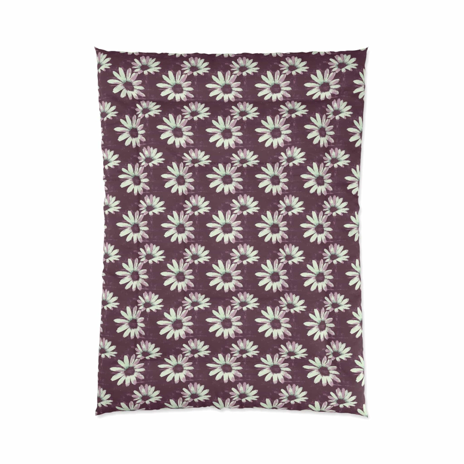 Purple Tide Petals Comforter