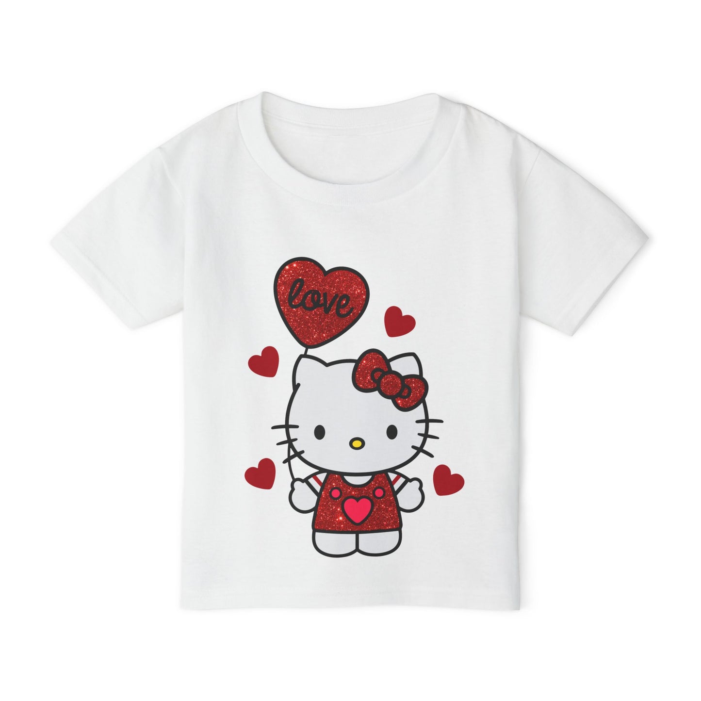 Valentine Hello Kitty Love Heavy Cotton™ Toddler T-shirt