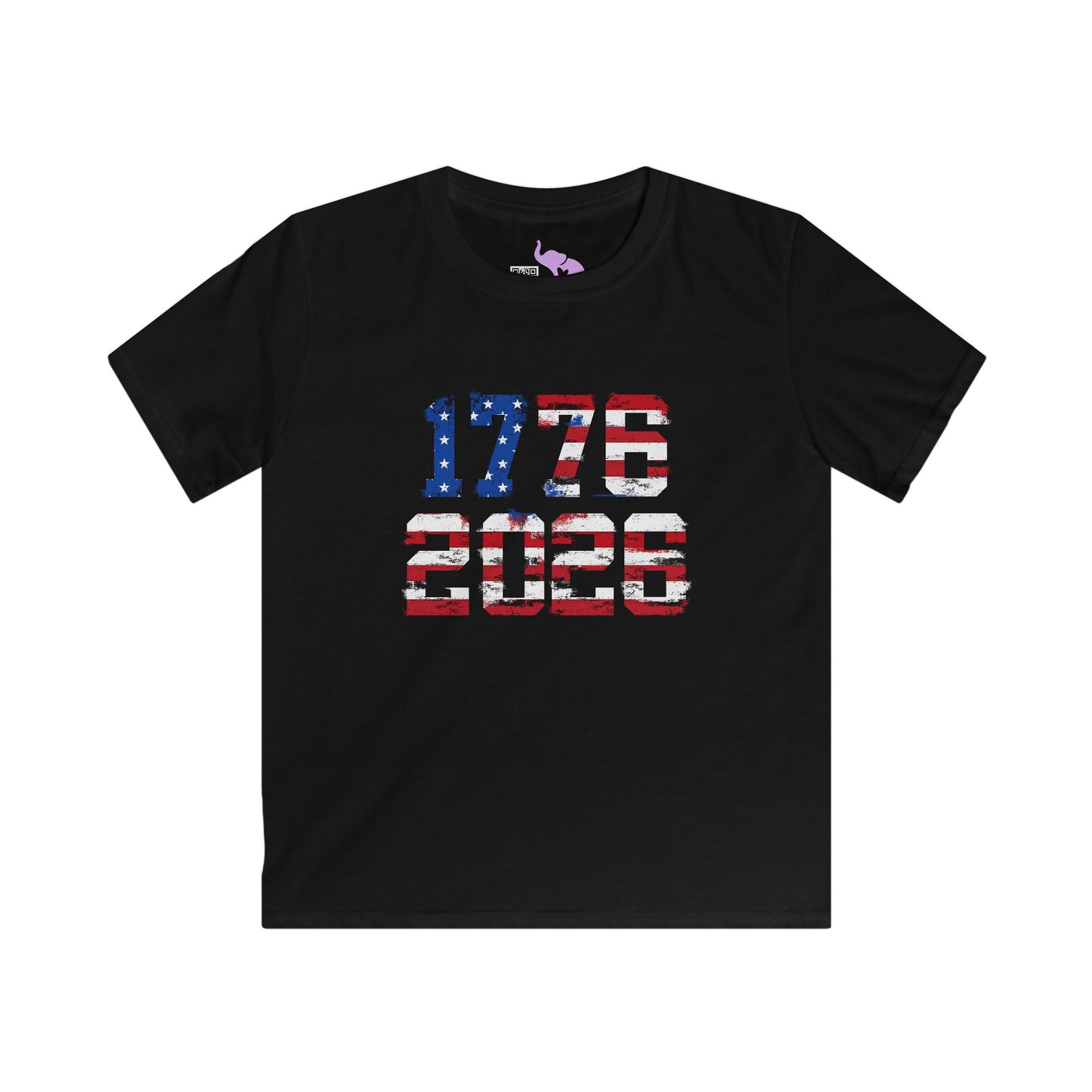 1776 2026 Youth Softstyle Tee