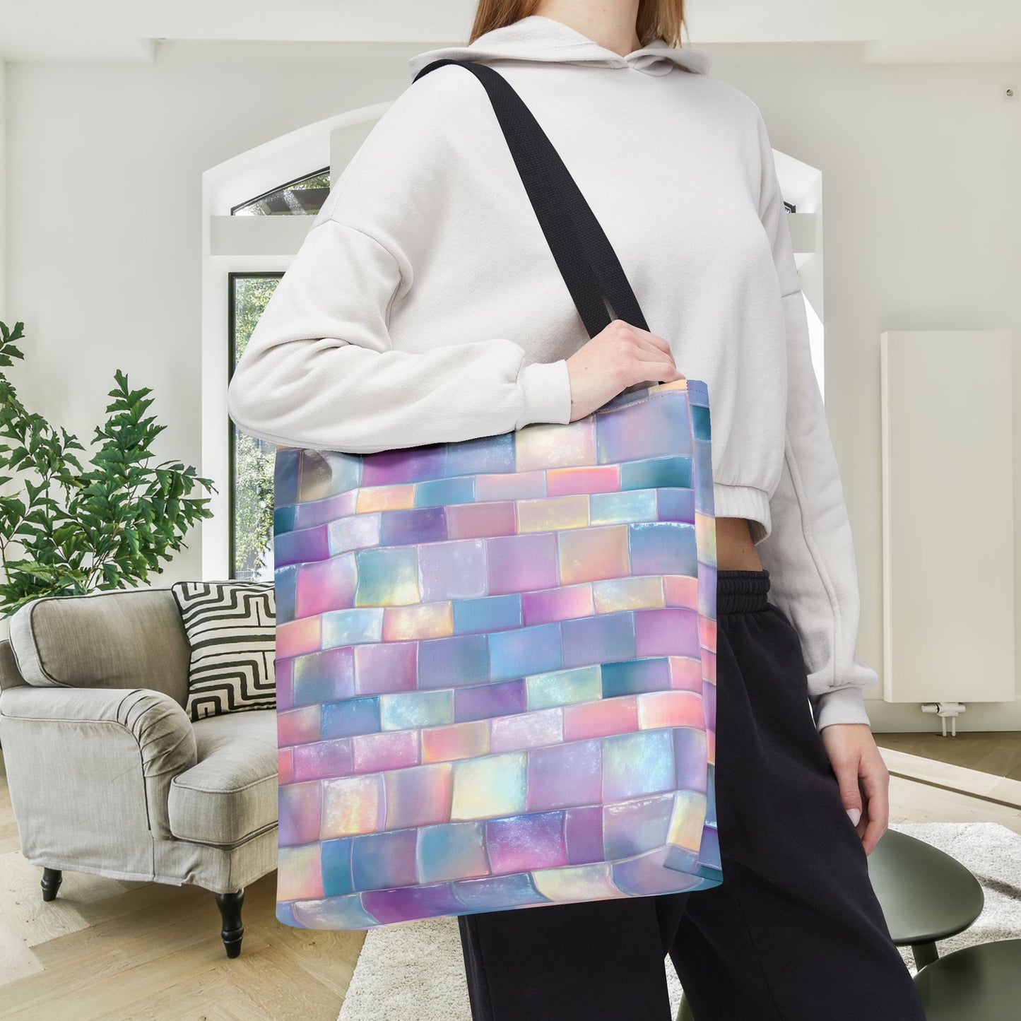 Cloudbound Panels Canvas Tote Bag