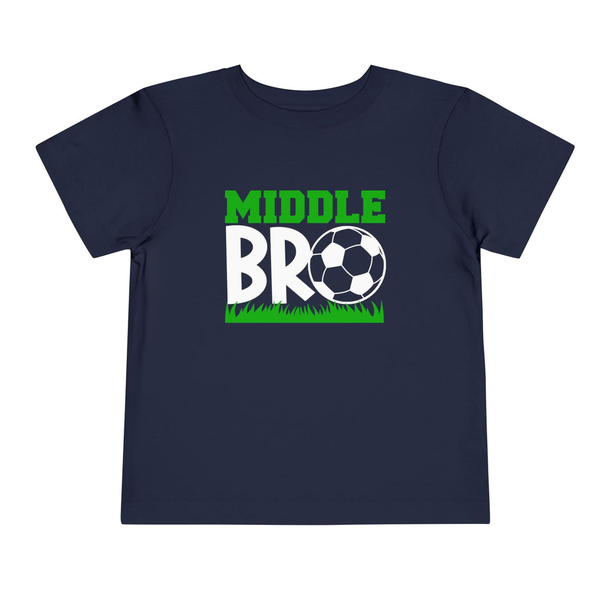 Middle Bro (Soccer Ball) Toddler Tee