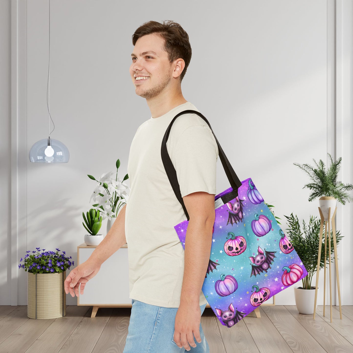 Lil' Fright Night Canvas Tote Bag