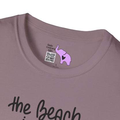 The Beach Is My Happy Place (2) Adult T-shirt