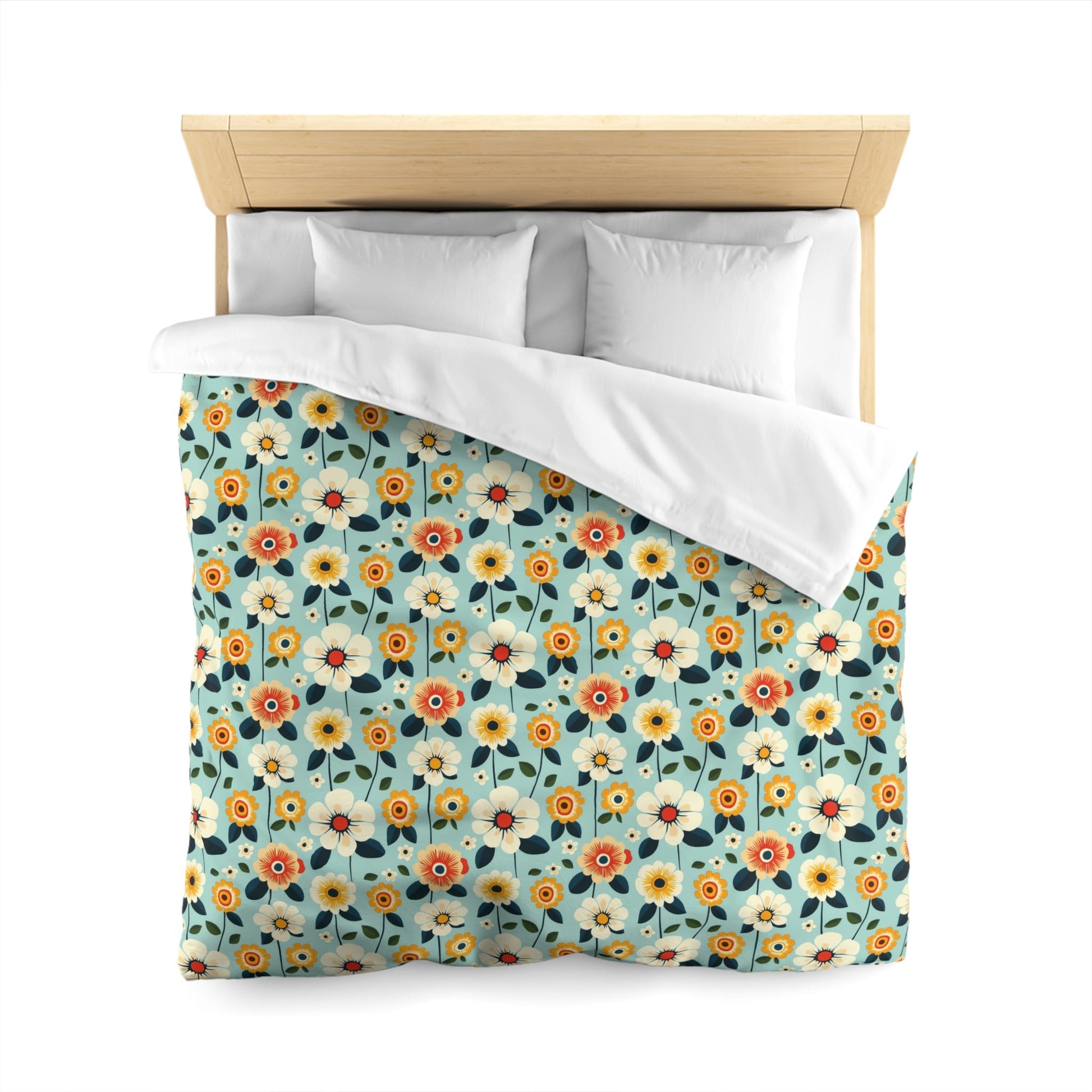 Joy Petals Microfiber Duvet Cover