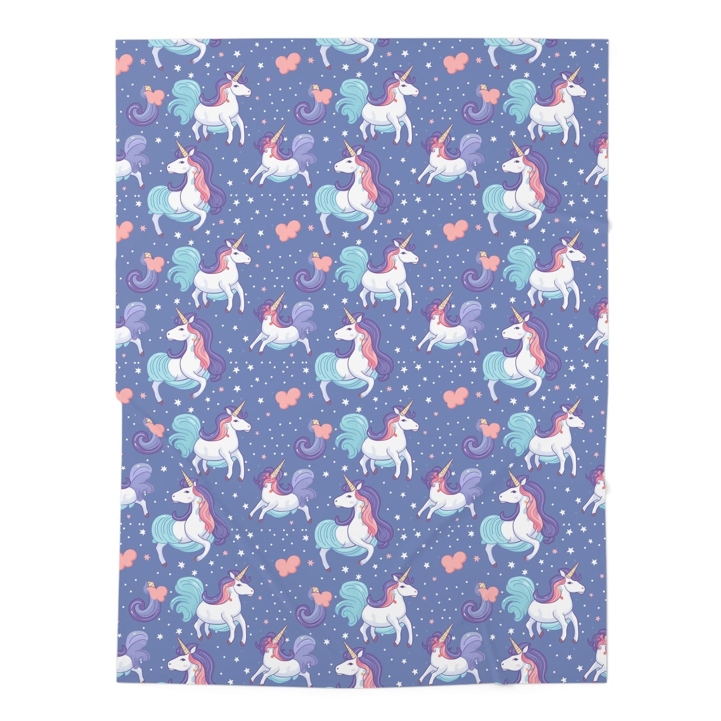 Dreamy Unicorn Sky Baby Swaddle Blanket