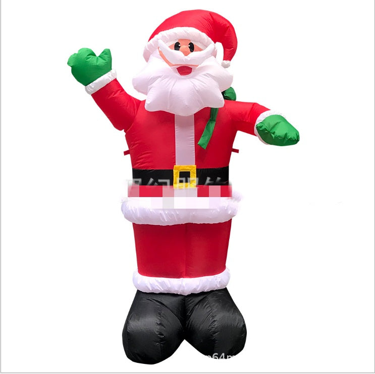 Inflatable Christmas Arch with Santa and Snowman or Santa Claus