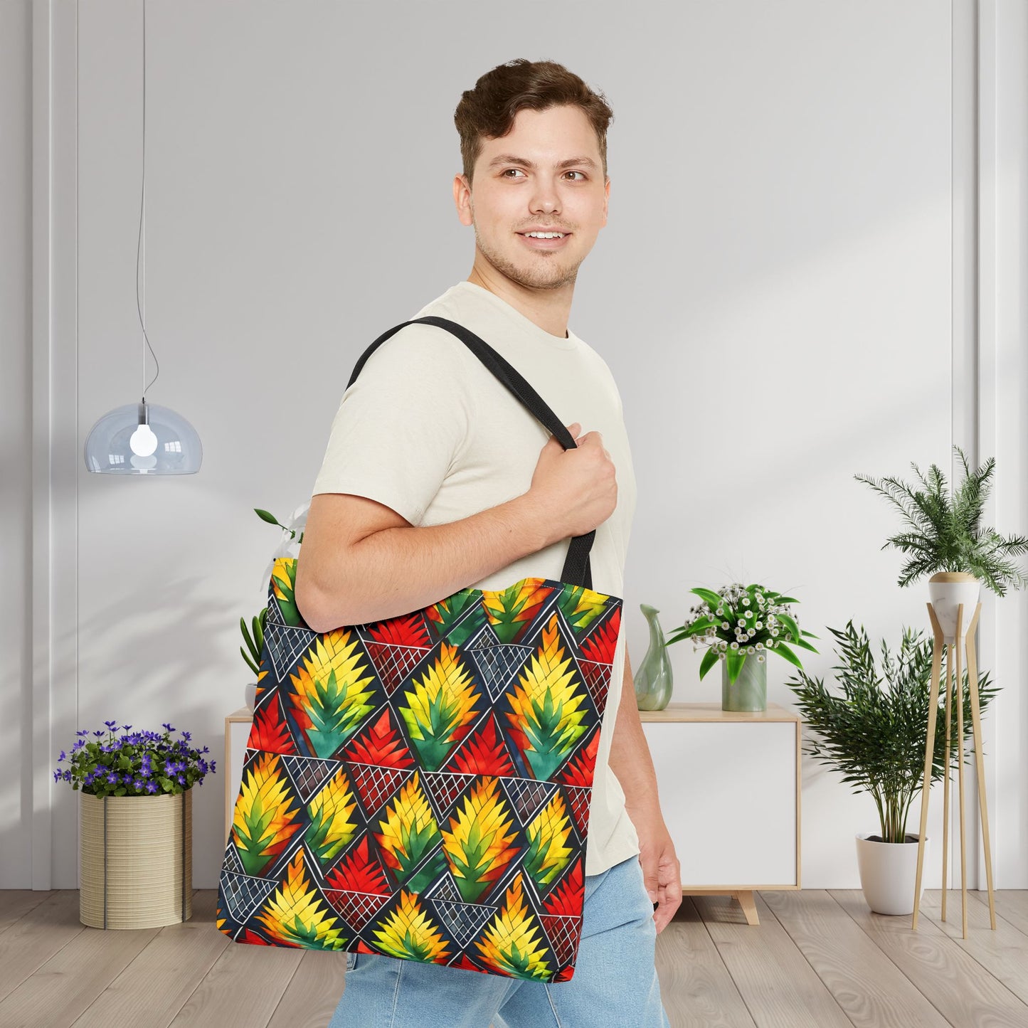 Heritage Harmony Canvas Tote Bag
