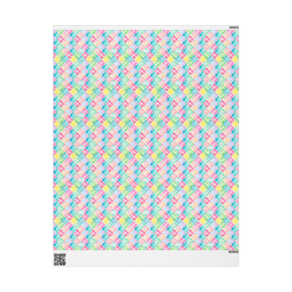 Watercolor Weave Wrapping Paper