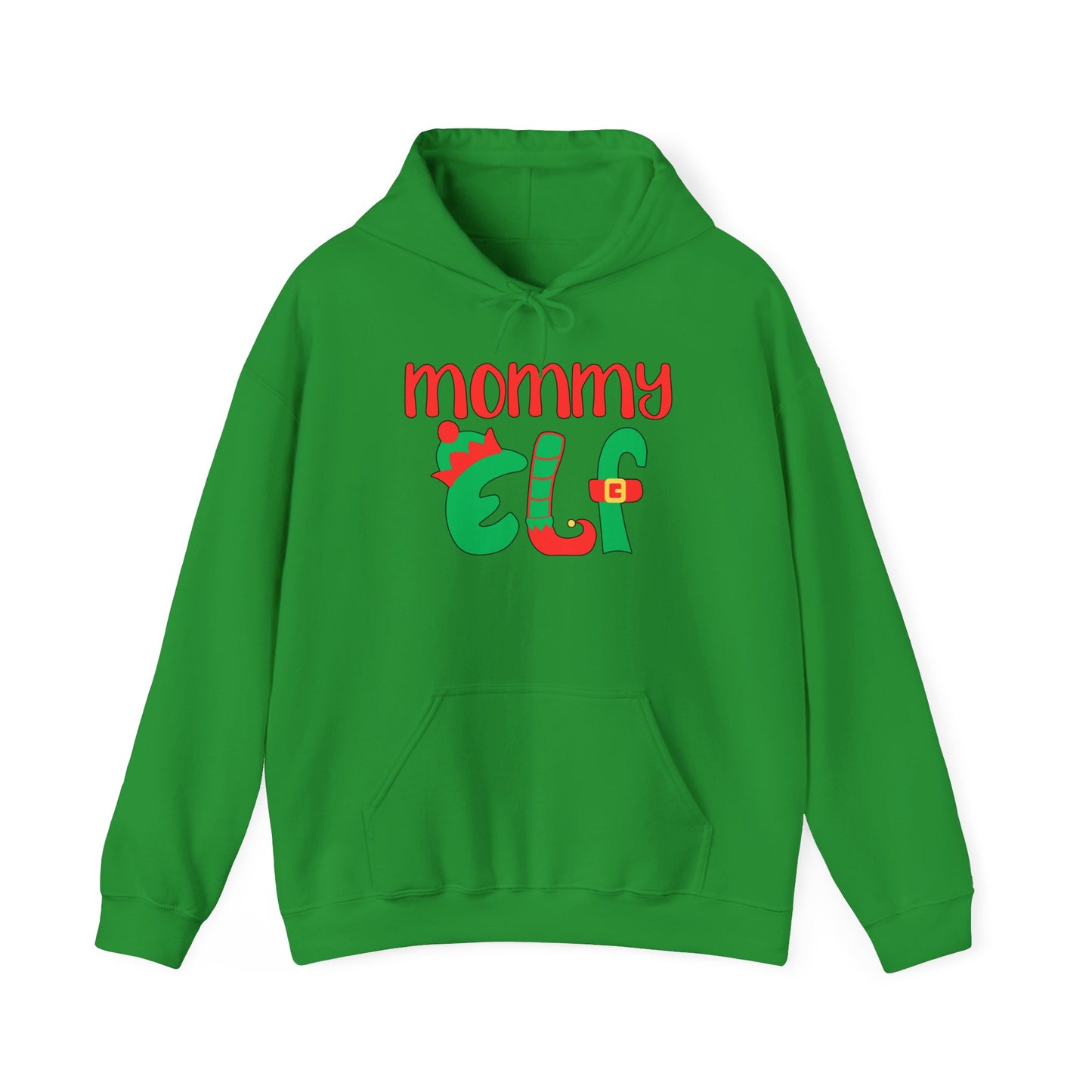 Mommy Elf Adult Heavy Blend™ Hoodie
