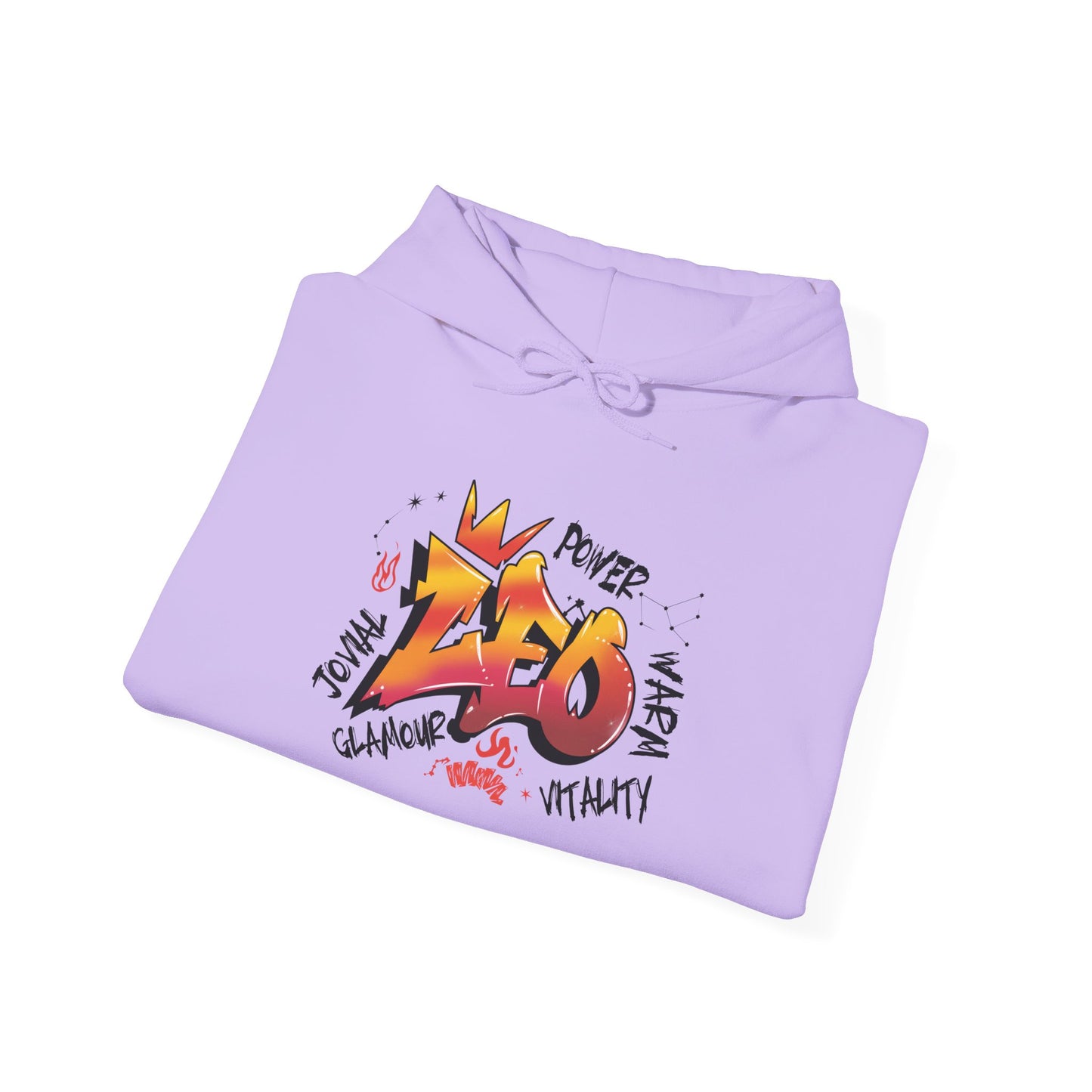 Leo Street Art Heavy Blend™ Hooded Sweatshirt