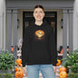 Creepy Bats Over Moon 1 Heavy Blend™ Hooded Sweatshirt