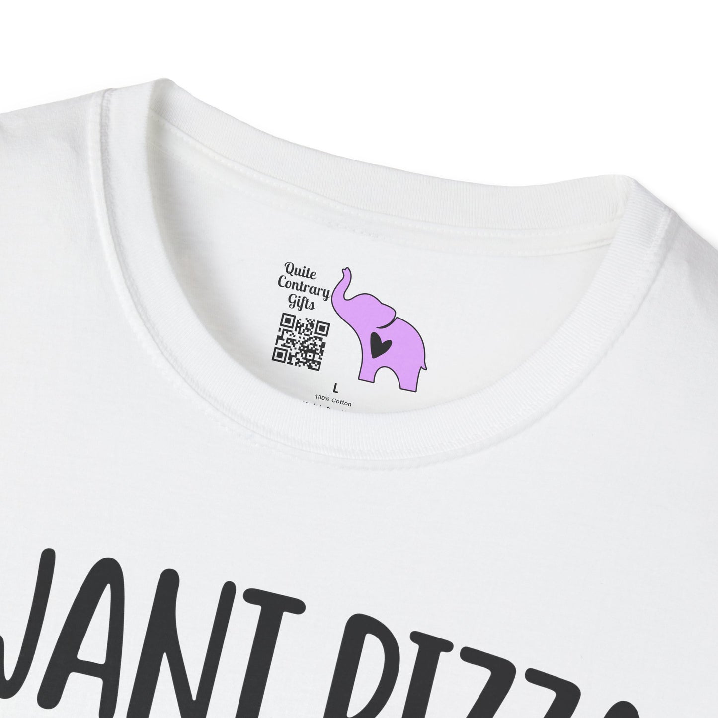 I Want Pizza Not Your Opinion (2) Adult T-shirt