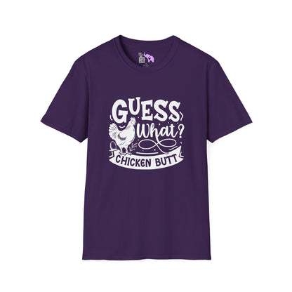 Guess What? Chicken Butt Adult T-shirt