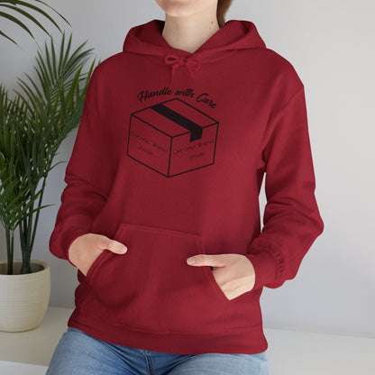 Handle With Care Heavy Blend™ Hooded Sweatshirt