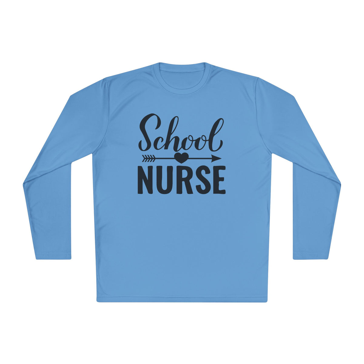 School Nurse Adult Long Sleeve Tee