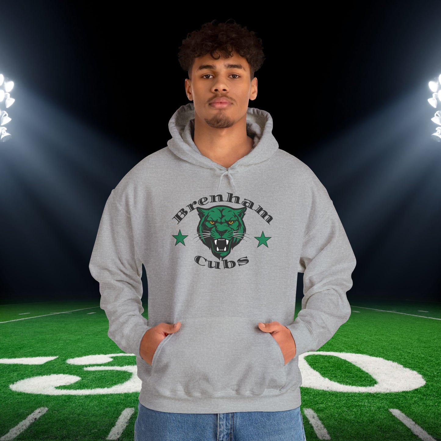 Brenham Cubs Classic Adult Heavy Blend™ Hooded Sweatshirt