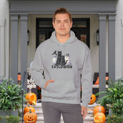 Catloween Heavy Blend™ Hooded Sweatshirt