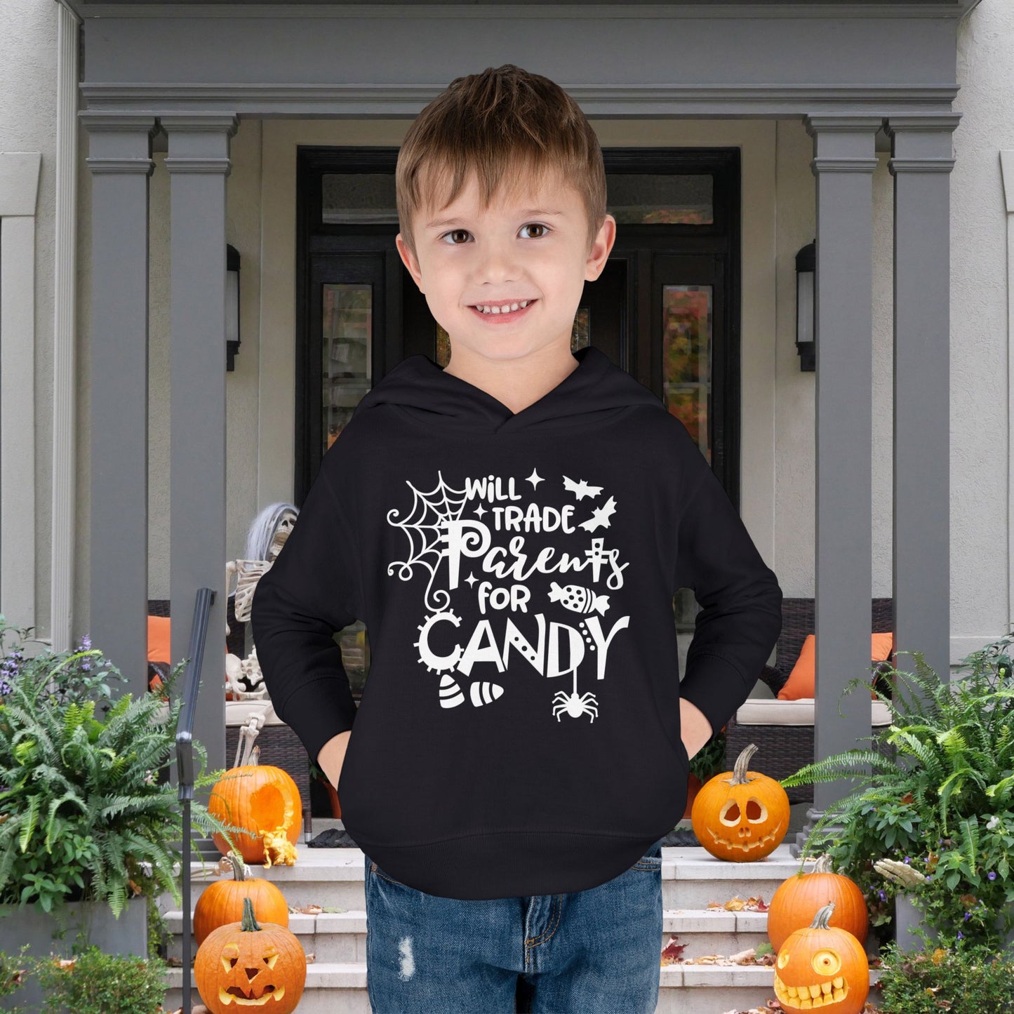 Will Trade Parents For Candy Toddler Hoodie
