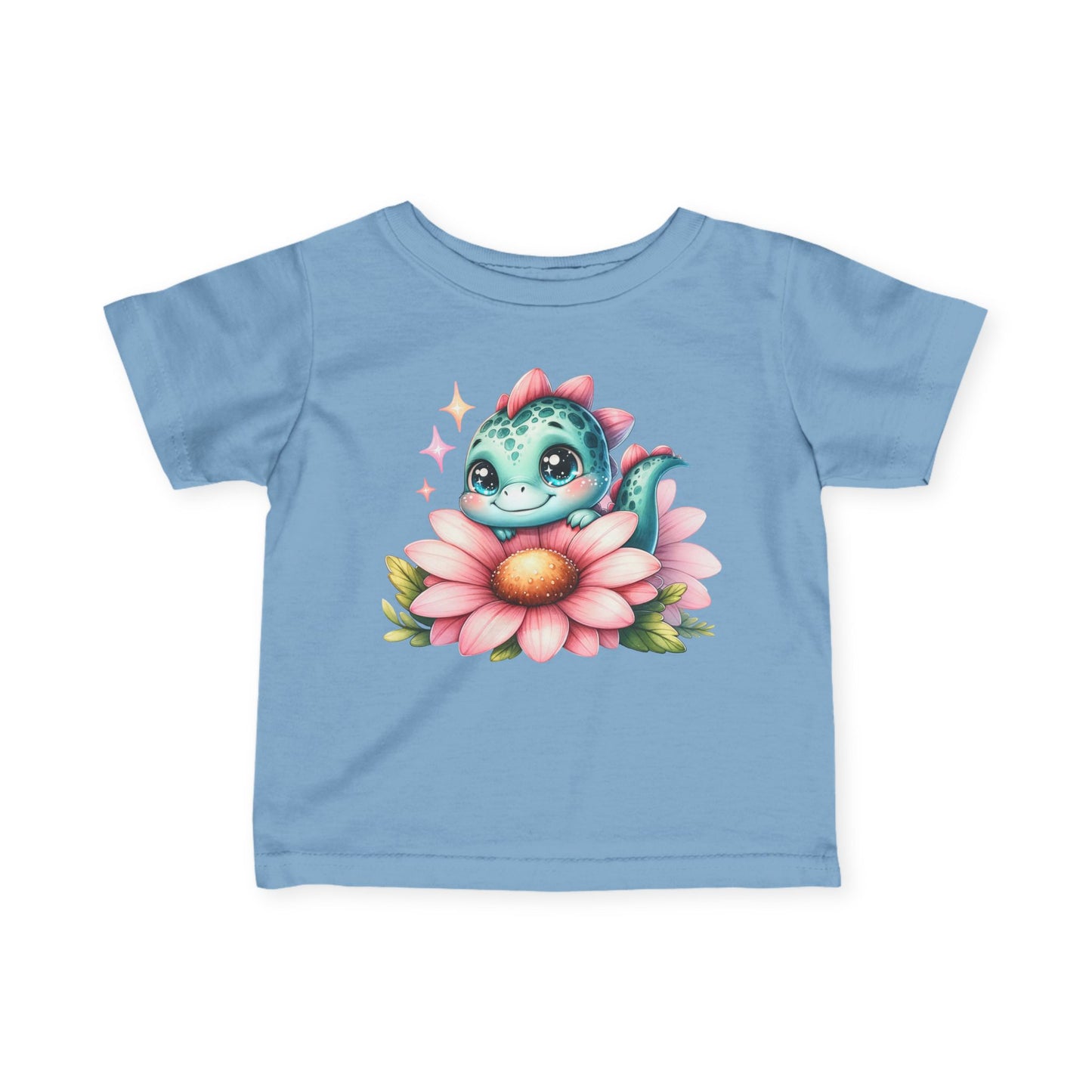""Dinosaur Flower Infant Soft T-Shirt
