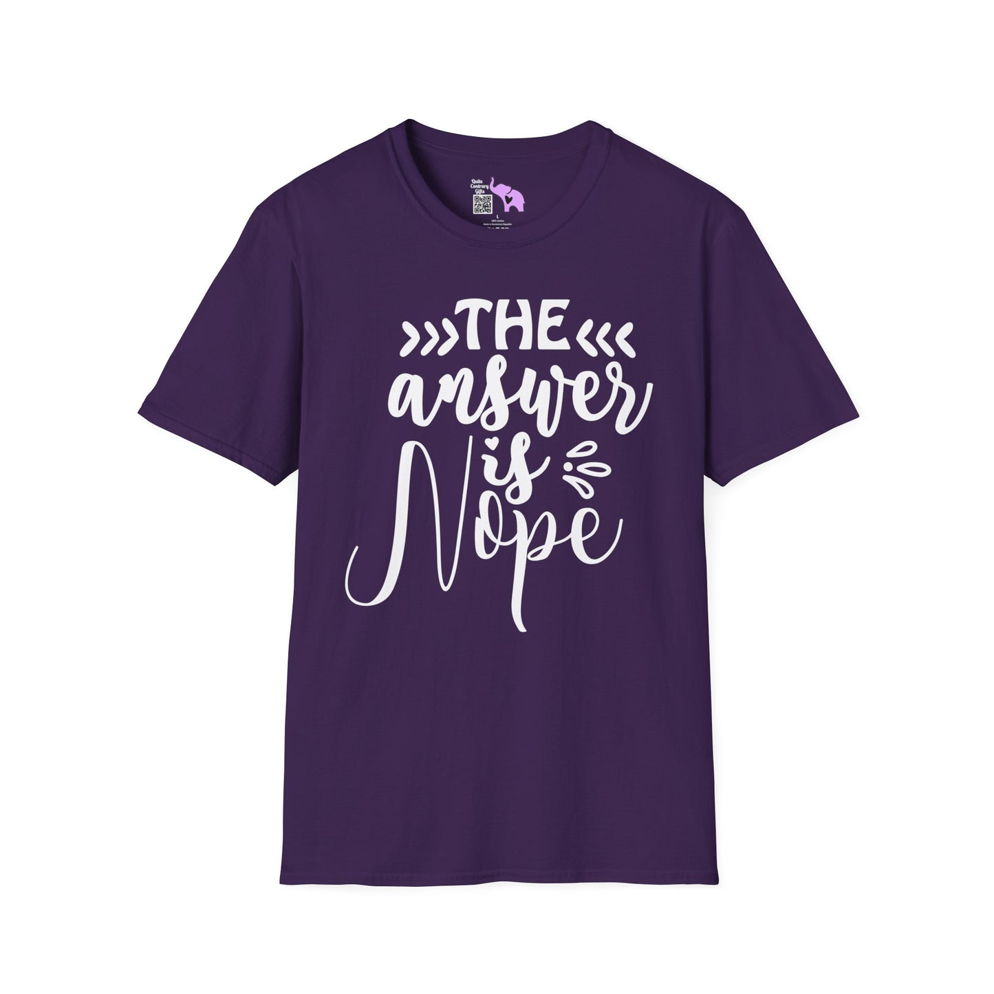 The Answer Is Nope T-shirt