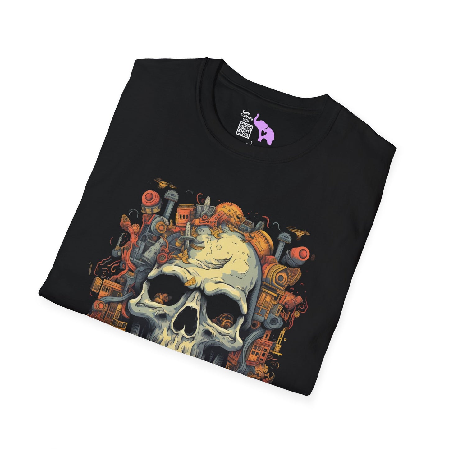 Creepy Bones 4 Adult T-shirt