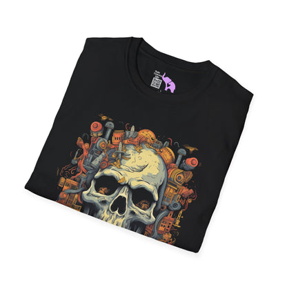 Creepy Bones 4 Adult T-shirt